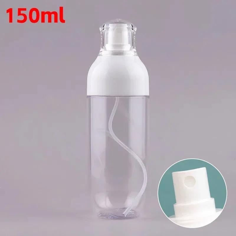 1-2pcs Portable Plastic Pump Bottle Safety Empty Spray Cosmetic Tool Refillable Lotion Split Bottles Cream Shampoo Travel Bottle