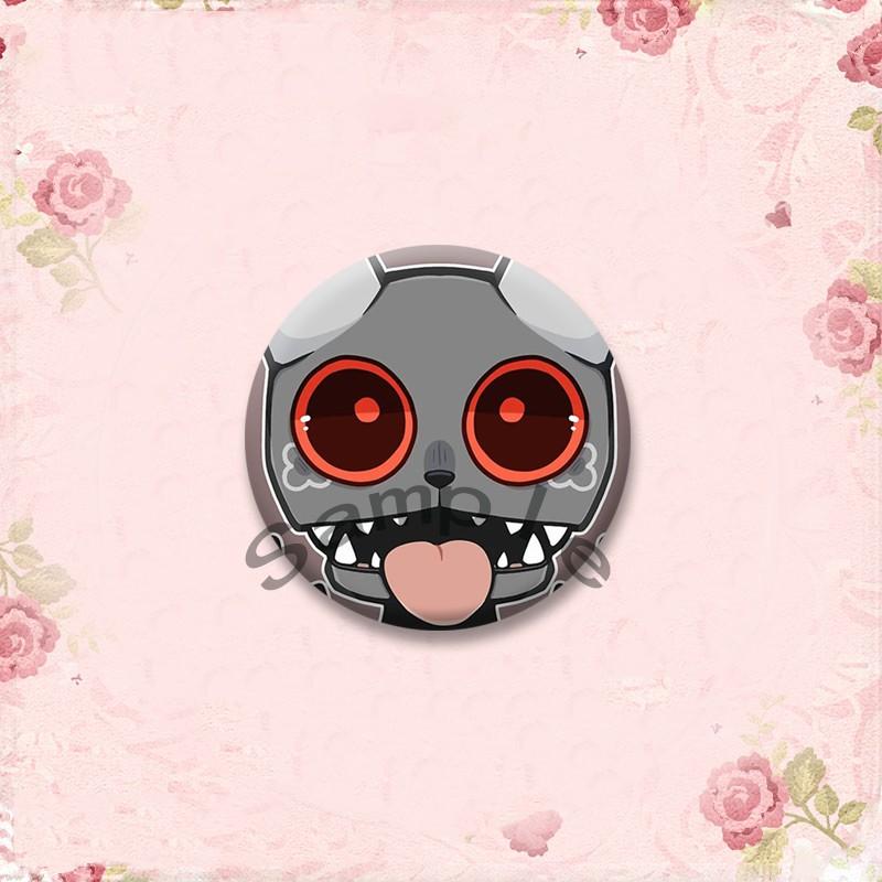 Game Peripheral Characters Brooches on Clothes Pebble Shelly Bobette Vee Cartoon Badge Collectible Lapel Pins Fans Jewelry Gifts