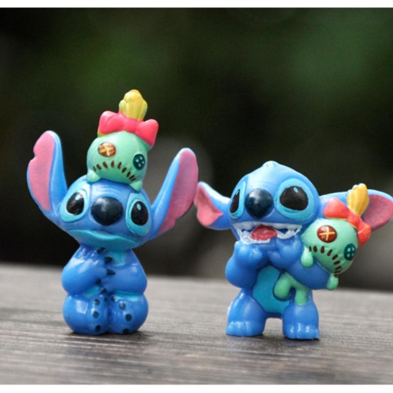 Anime Peripherals New Mini Hug Ajin Stitch Doll Star Baby Stitch Baby Trendy Toy Ornaments Car Decoration