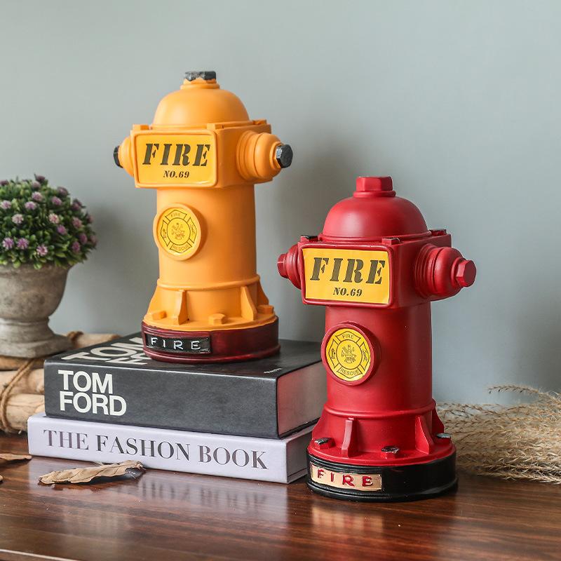Vintage American British Industrial Style Fire Hydrant Home Decor Creative Prop Bar Display Ornament