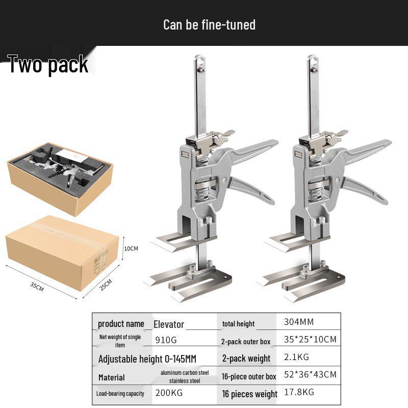 Tile Height Lifter & Adjuster Tool for Cabinet and Wall Installation