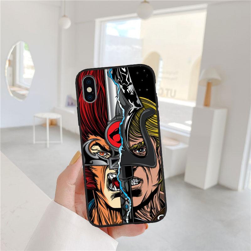 PP62 T-ThunderCats Soft Shell Phone Case for OPPO A40 A60 A80 A15 A16 A16K A12 A17 A17K A54 A54S A53 A53S A55 A56 A57 A98 F23
