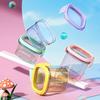 Lock&Lock 4-Piece Dopamine Clear Sealed Food Storage Set