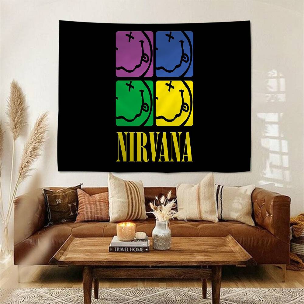 NNirvanaS Printed Large Wall Tapestry Hanging Tarot Hippie Wall Rugs Dorm Home Decor