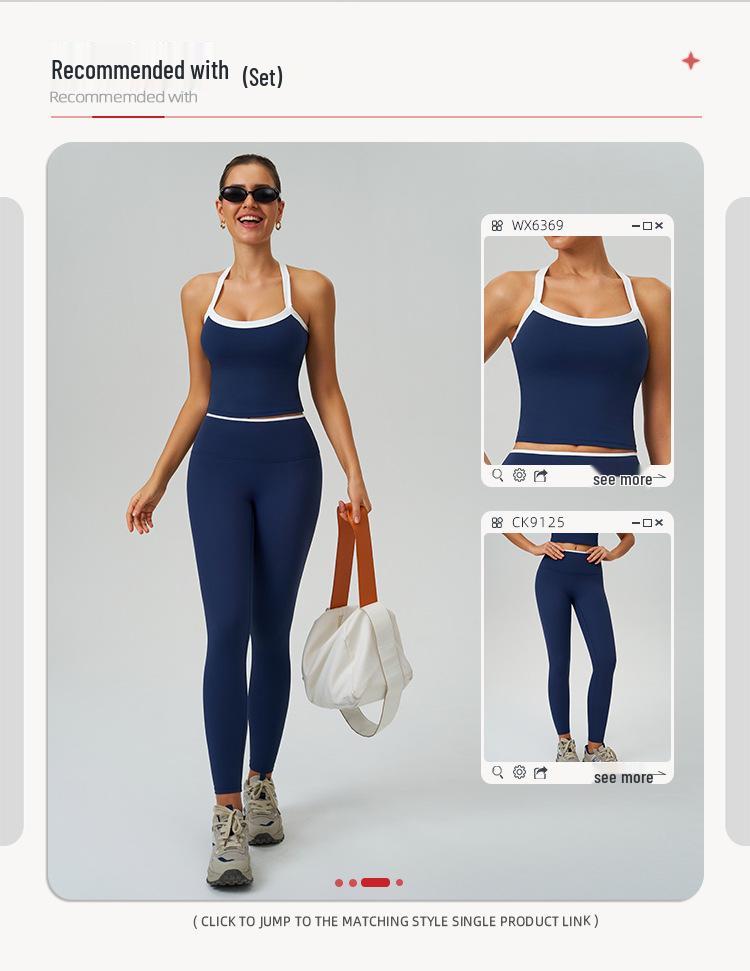 Cloud-feel Dual-Layer Anti-Exposure Tennis Dress with Stand-up Collar (9094)