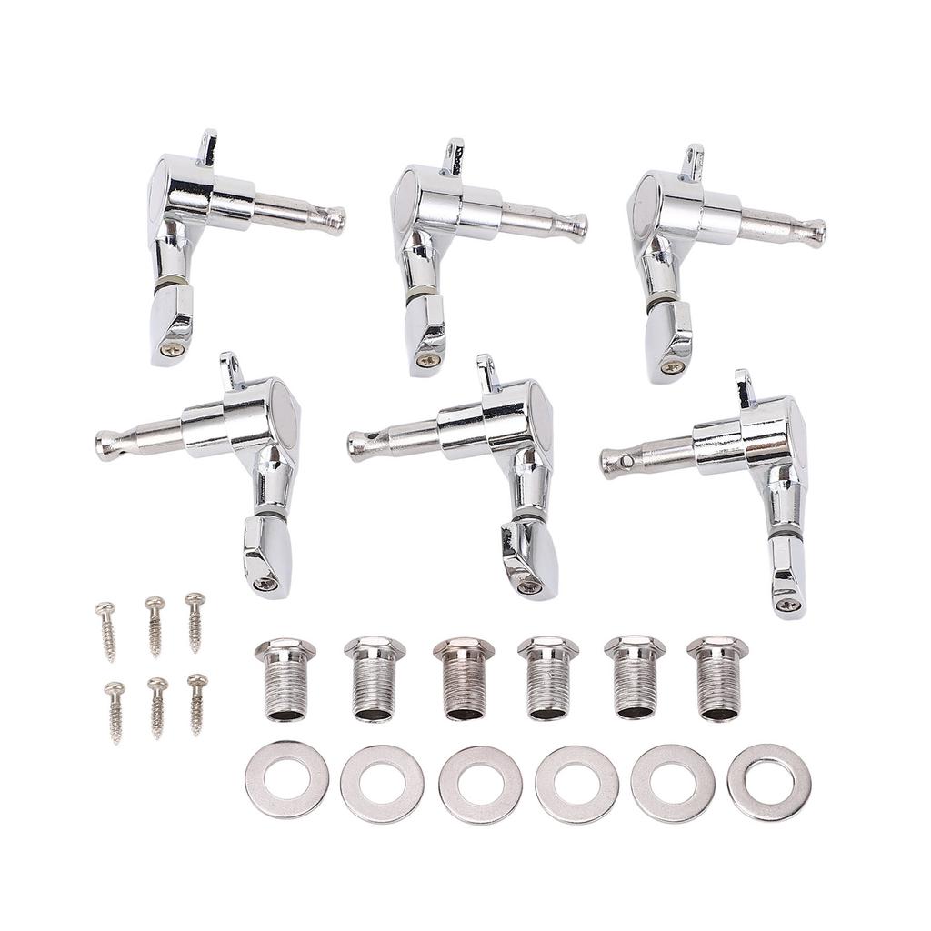3L 3R Guitar Tuning Pegs Sealed Guitar String Tuning Knobs Replacement Tuner Machine Heads for Acoustic Electric Guitars