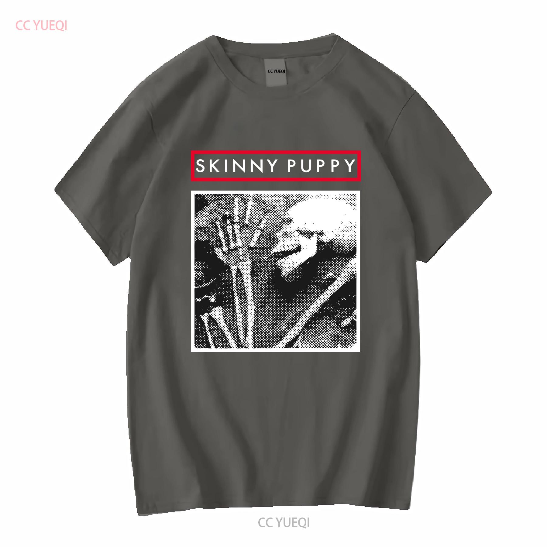 

Футболка Skinny Puppy Band Remission Повний розмір S 5XL вінтажна Прана Розтягнута Унісекс дизайнерський одяг Стильний homme Злегка S