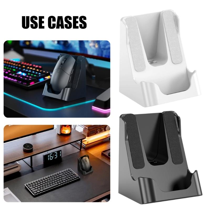 Maus Display Ständer Wandmontage Mit Doppelbefestigung Für Gaming Und Bürogebrauch ABS Material Schwarz Oder Weiß