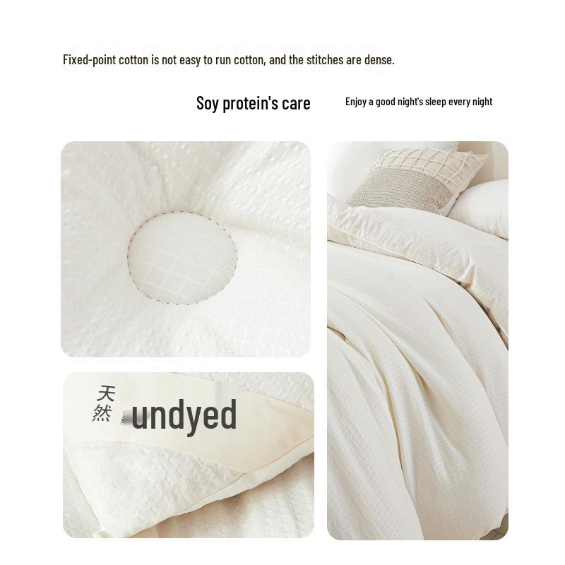 Thickened Soybean Fiber Quilt: Warm, Universal Winter Bedding