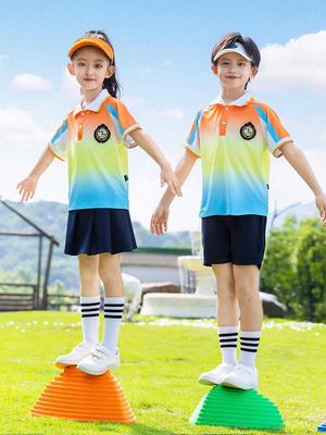 Children's College Style Three-Piece School & Sports Uniform Set