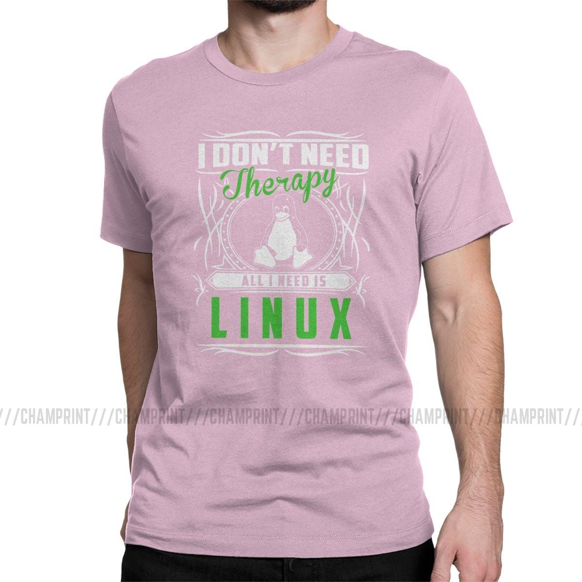 Vintage I Don T Need Therapy All I Need Is Linux T Shirts Men T Shirts XL