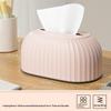 High-aesthetic Home Use Drawer-style Tissue Box Storage Light Luxury Style Living Room Desktop Advanced Spring Type Tissue Box