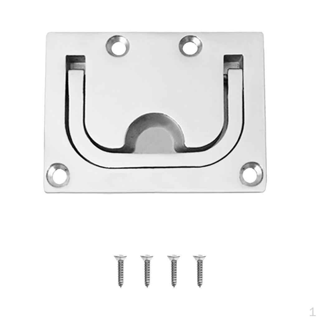 

2,95 x 2,2 дюйма, нержавеющая сталь 316, пружинный люк, подъемная/подвижная ручка, оборудование для морских судов