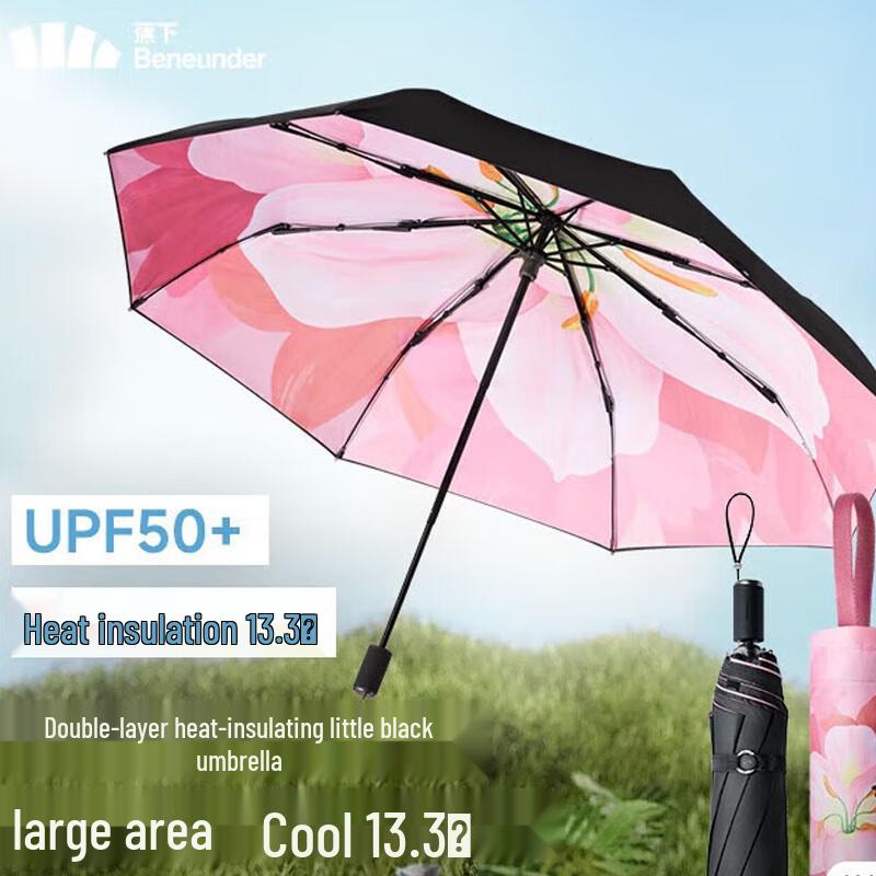 Beneunder BM398 Triple-Fold UV Protection Umbrella