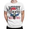 Men Women Print Hollow Knight Merry Christmas  T Shirt Tee Pure Cotton  T-shirts Clothes