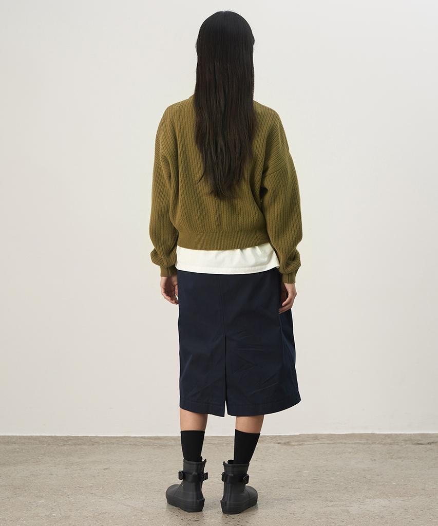 Leopeusaideuhwaiteulabel Classic Crewneck Knit Moss