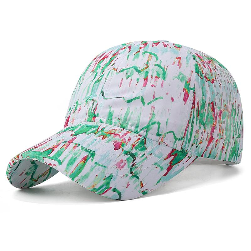 Pattern Retro Baseball Cap Unisex Sunshade Outdoor Cap