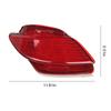Driver/Passenger Side Rear Side Marker Light 814900E010 814800E010 Tail Bumper Brake Light for Lexus RX350 450H 2010-2015 US