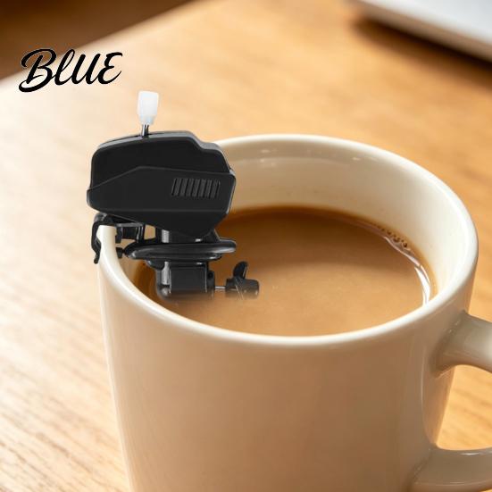 Dispositivo Novità per Mescolare il Caffè Motore Fuoribordo Manuale a Carica Motore Fuoribordo Miscelatore per Bevande Mini Divertente Mescolatore Regalo Acciaio Inossidabile Marino