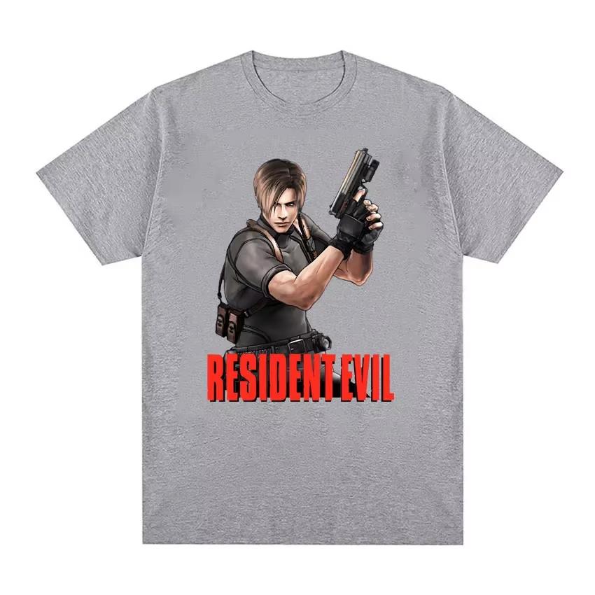 Limited Edition Leon S Kennedy Resident Evil Tshirt Womens Fashion Aesthetics Large Tshirt Womens Retro Trendy Cool Tshirt