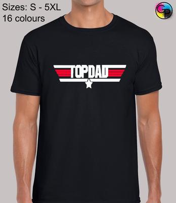 Top Dad Fun Meme Joke Humour Novelty Regular Fit T-Shirt Top TShirt Tee for Men