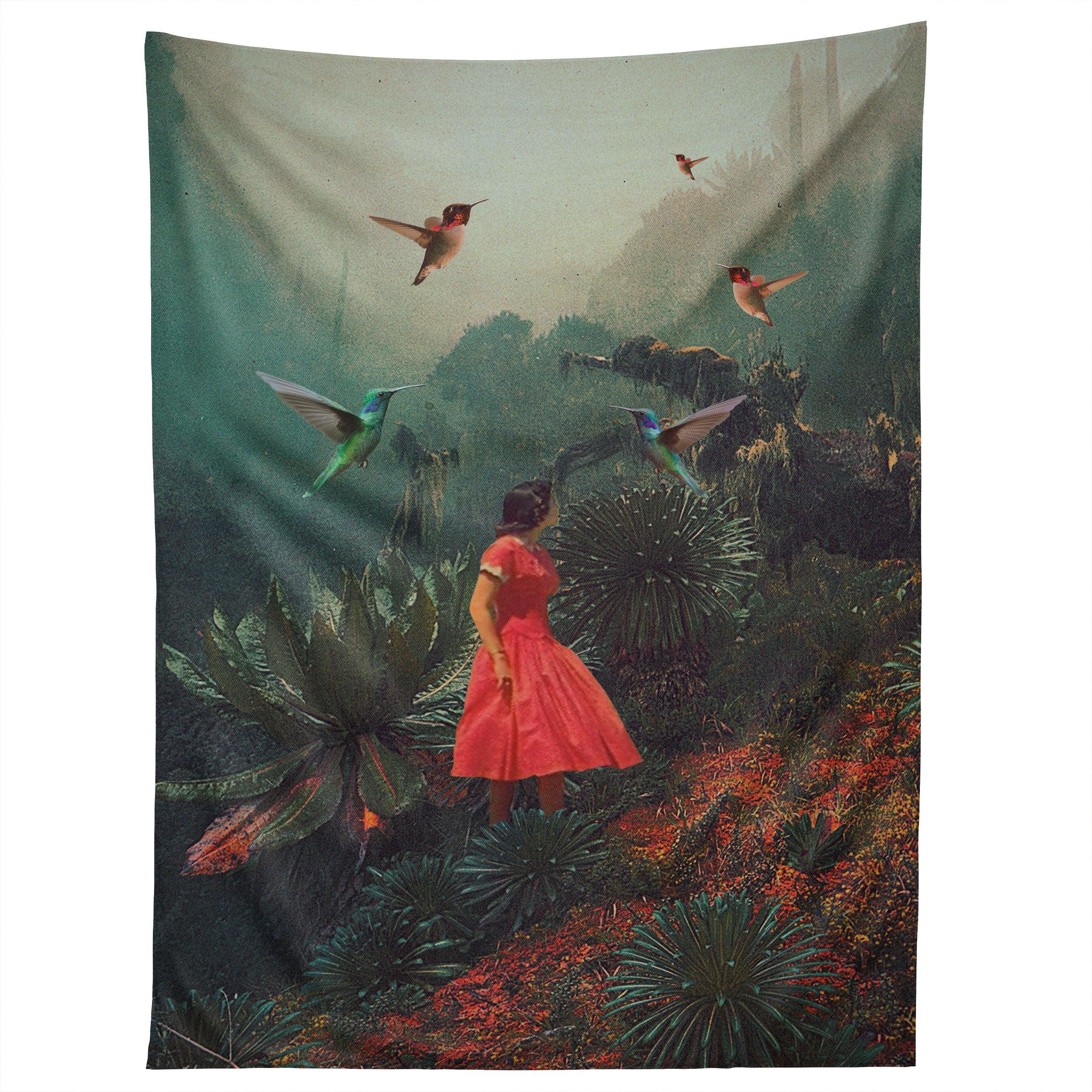20 SECONDS BEFORE THE RAIN tapestry 75x100 чёрный