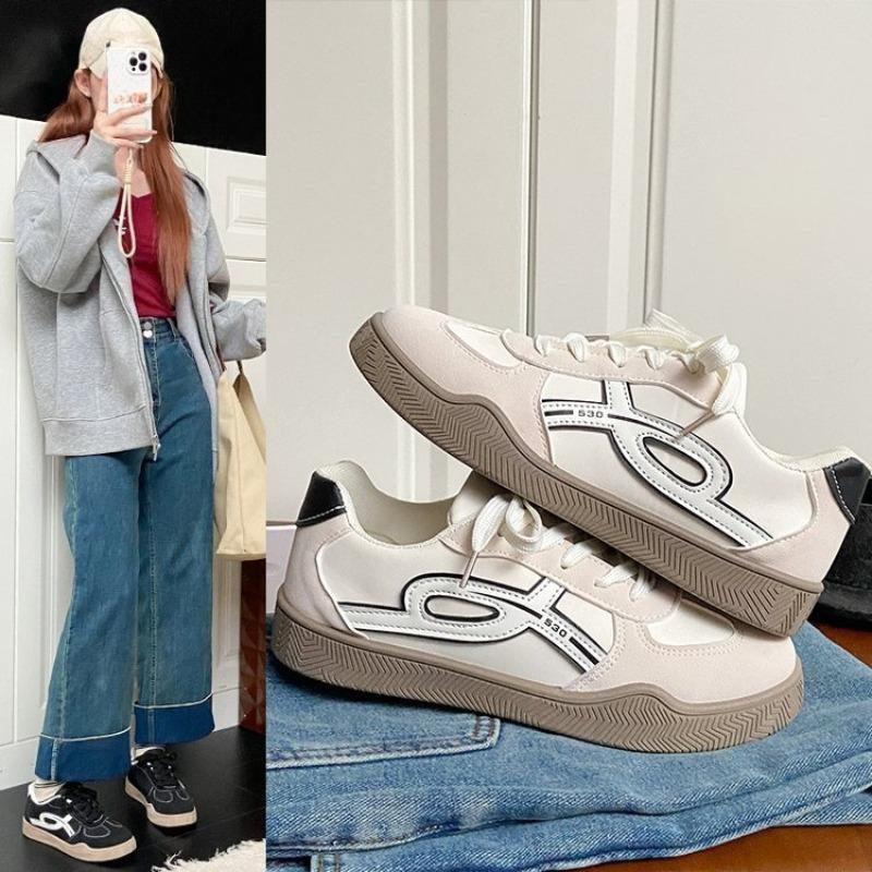New Style Rubber-soled Retro-style Casual and Versatile Women's Sports Shoes