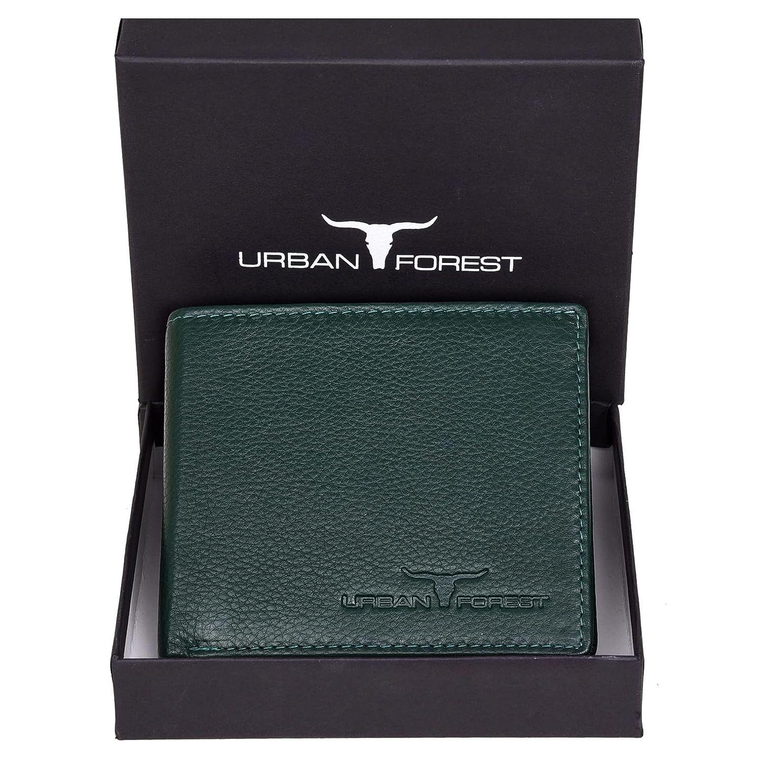 

URBAN FOREST Stan Зеленый Минималистский Кожаный Бумажник для Мужчин…