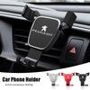 1 Stück Auto-Handyhalter Schwerkraftsensor Lüftungsschlitz Halter Zubehör Für Peugeot 208 308 206 307 207 3008 407 508 2008 5008 301 406