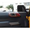 2PCS  Interior Door Handle Decor Cover Trim for 21+ Ford Bronco Red Carbon Fiber