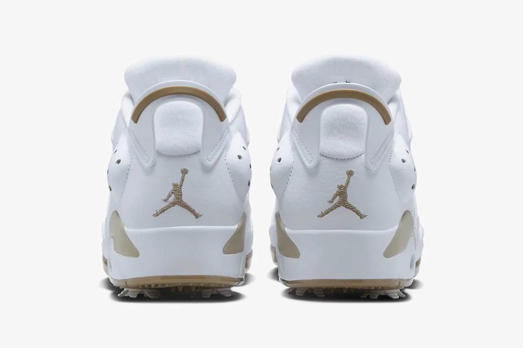 DV1376-100 Nike Air Jordan 6 Low Golf White Khaki