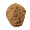Wheat Embroidery Knitted Woolen Beanie - Warm, Cold-Proof Hat for Men & Women, Perfect for Outdoor Cycling in Autumn & Winter.