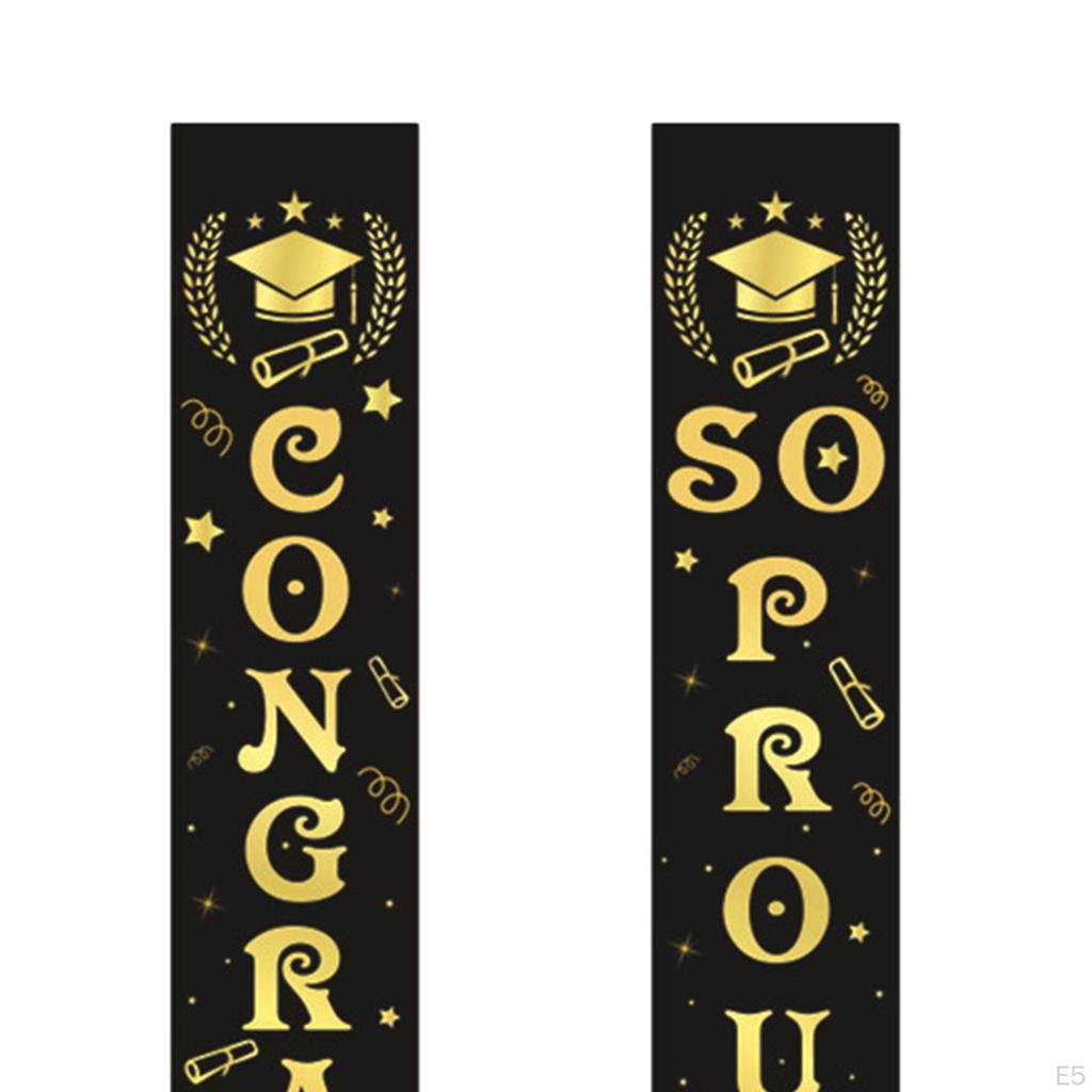 Couplet Banners Large Polyester Porch Sign Outdoor Indoor Door Decoration Ornament Supplies