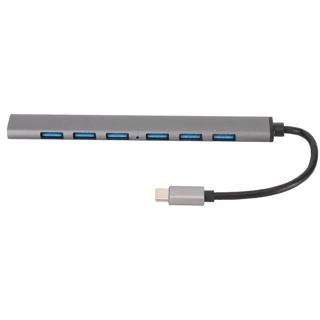 Type C Hub 5Gbsp Transmission Aluminium Alloy Plug and Play Type C Docking Station for PC Laptop