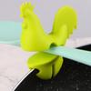 Kitchen Rooster Pot Clip Soft Elastic Silicone Rooster Kitchen Accessories Clip for Home