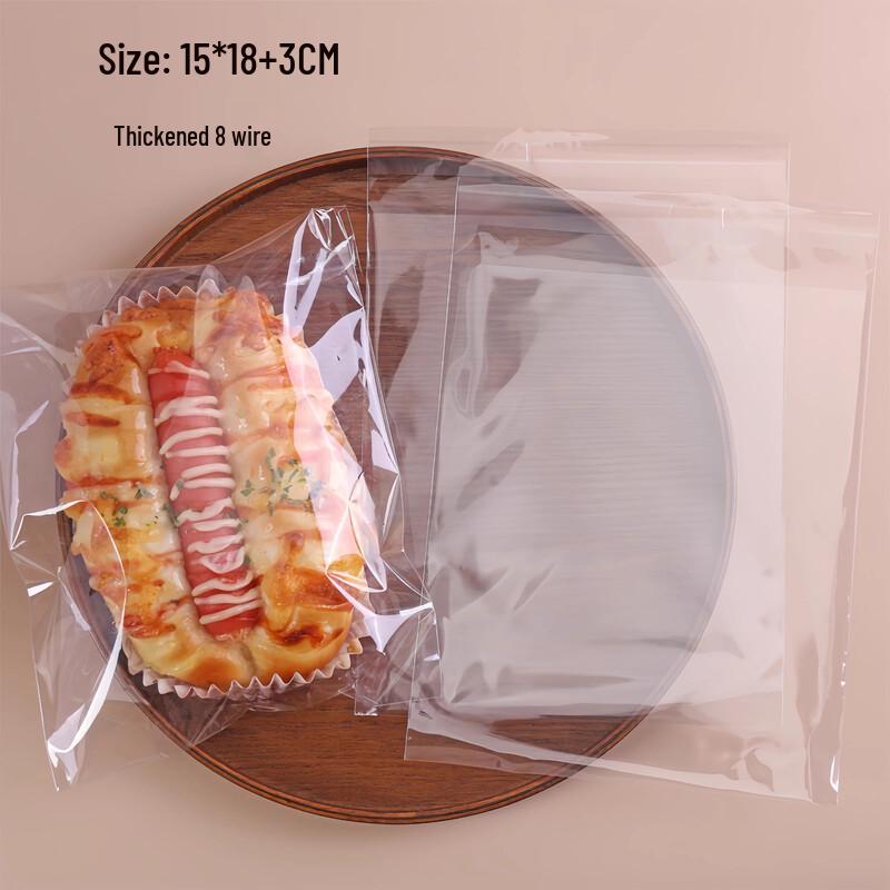 Miaojiayi Transparent Self-Sealing Bakery Bags