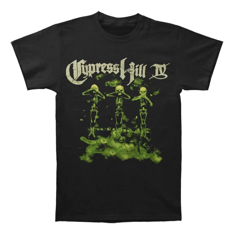 Camiseta Cypress Hill Iv Album Para Hombre, Talla Peque?a, N S разноцветный