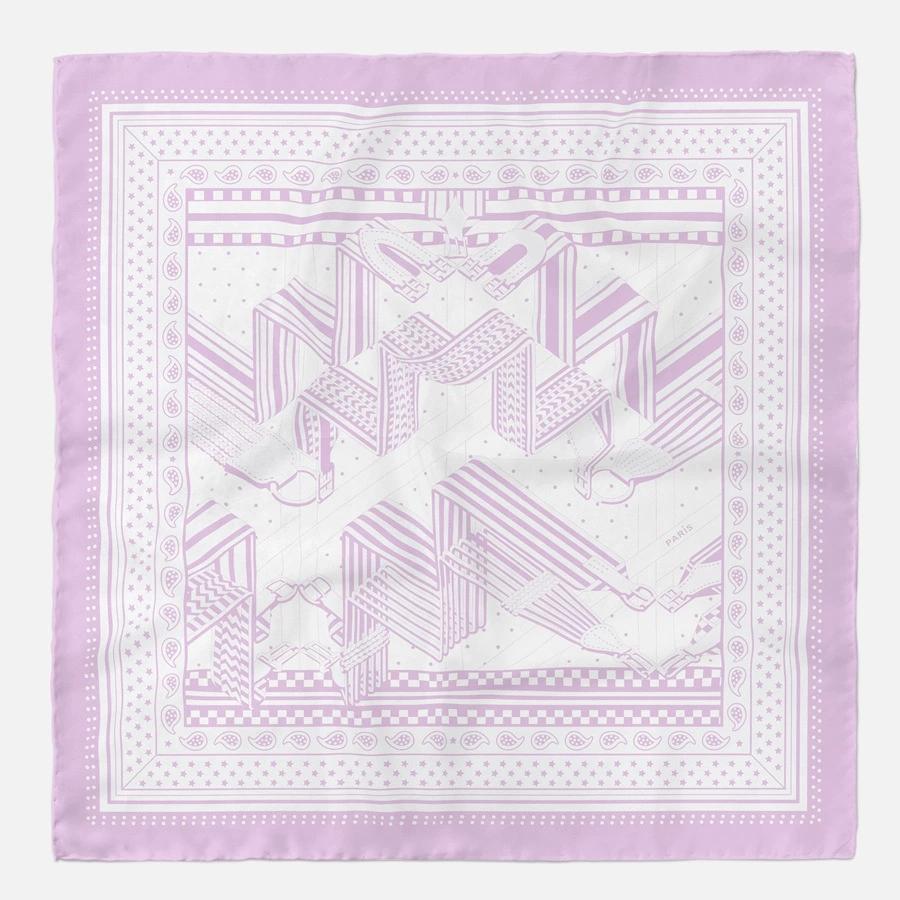 

53cm Chain Printed Small Square Scarf Hot Brand All Matched Imitation Silk Professional Foulard Hijabs For Women 53x53cm