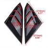 Decorative Rear Quarter Window Louver Covers for 2016-2021 Honda Civic (1 Pair)