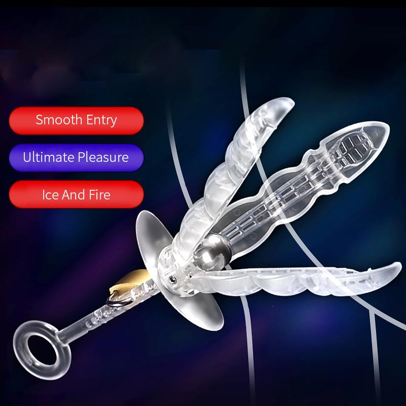 Anal Training System - Resin Adjustable Dilator Expander for Adult Men and Women Butt Stretching,  Play & Fisting Practice