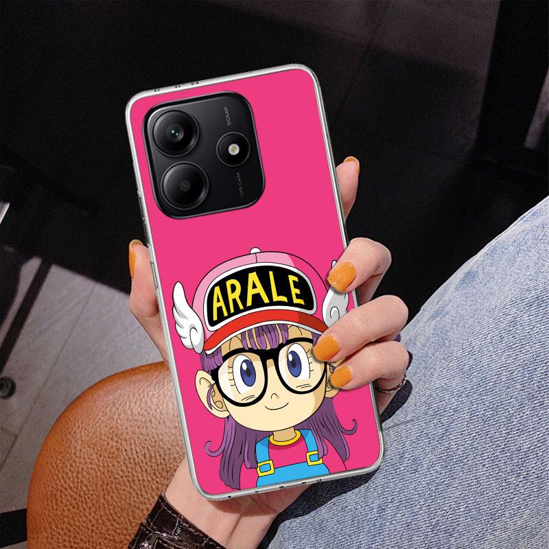 Arale Dr Slump Phone Case For Xiaomi Redmi Note 15 14 13 12S 12 11 Pro Plus 14S 11S 11E 10 10S 11T 5G Personalized Cover Redmi N