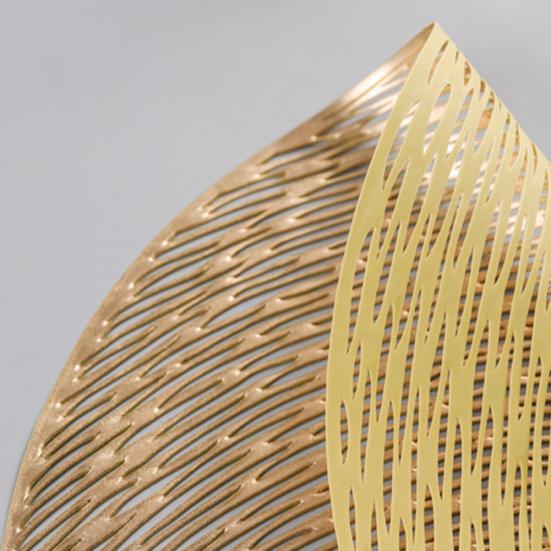 Round Anti-slip Hollow Bowl Pad Placemat Coffee Tea Cup Mat Dinner Table Decor