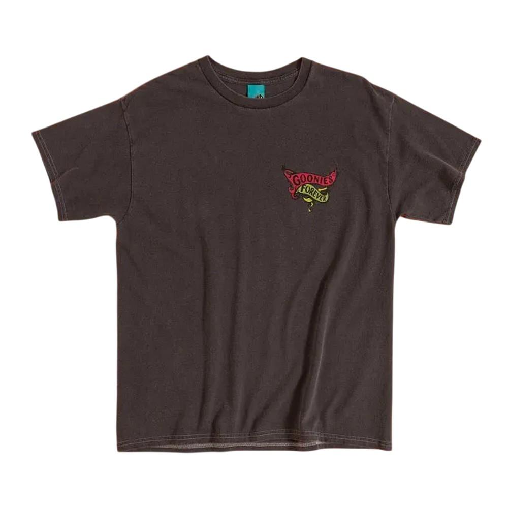 The Goonies Unisex Adult Tattoo Skull Vintage Wash Back Print T-Shirt