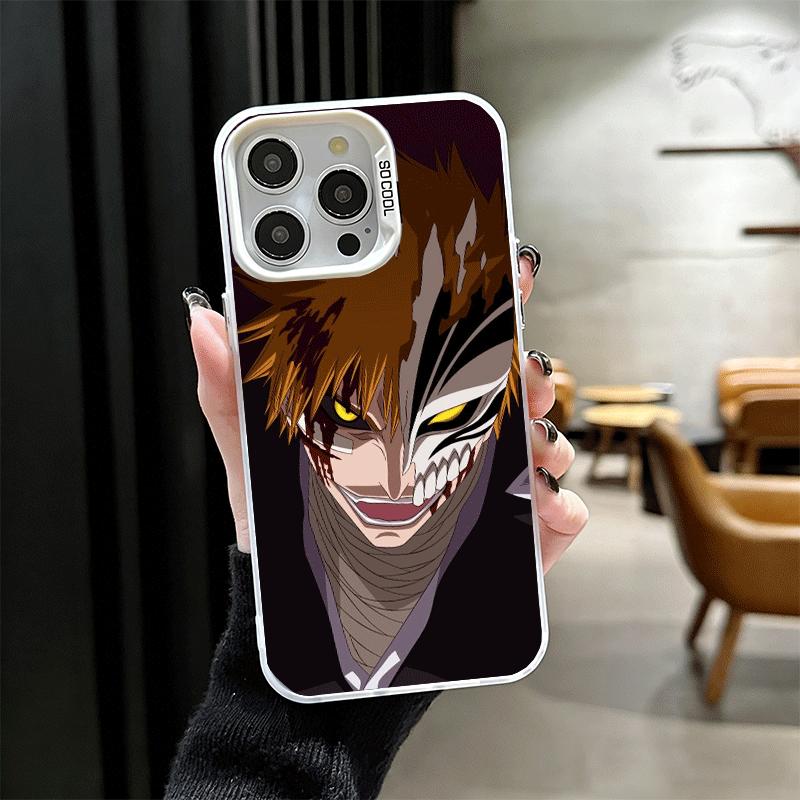 Bleach Kurosaki Ichigo Soft Phone Case for iPhone 15 16 17 Pro Max 17Air 16E 14 Plus 13 12 Mini Shockproof Cover Back Shell