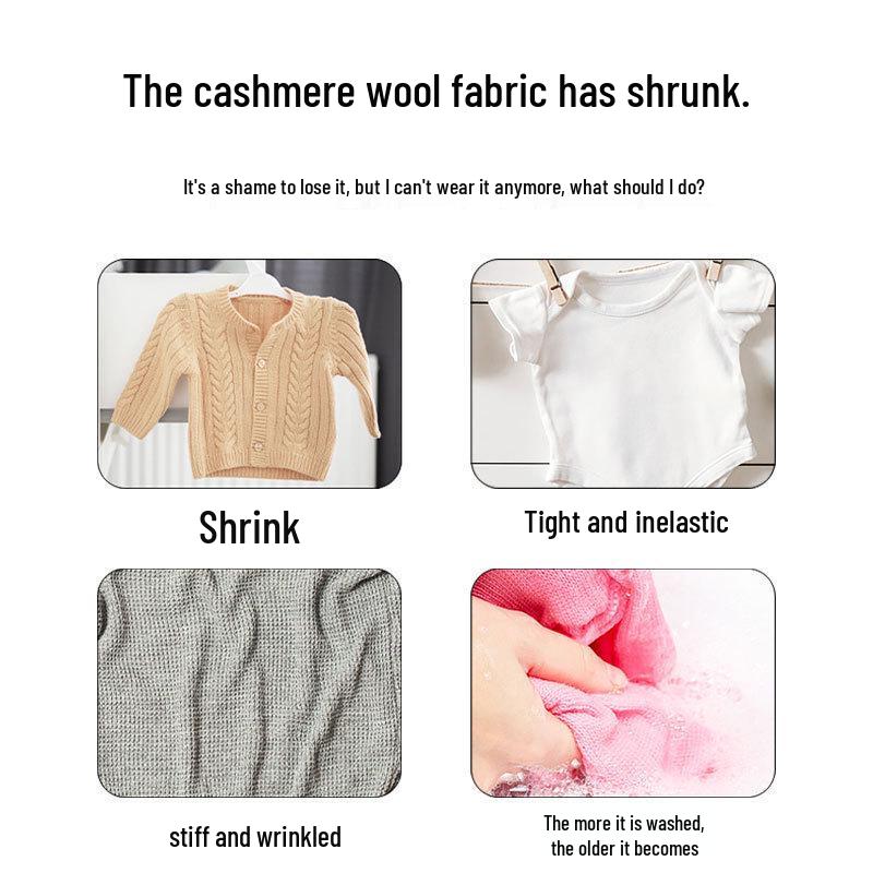 Wool Detergent & Anti-Static Spray - Softens, Conditions, Long-Lasting Fragrance for Cashmere & Sweaters