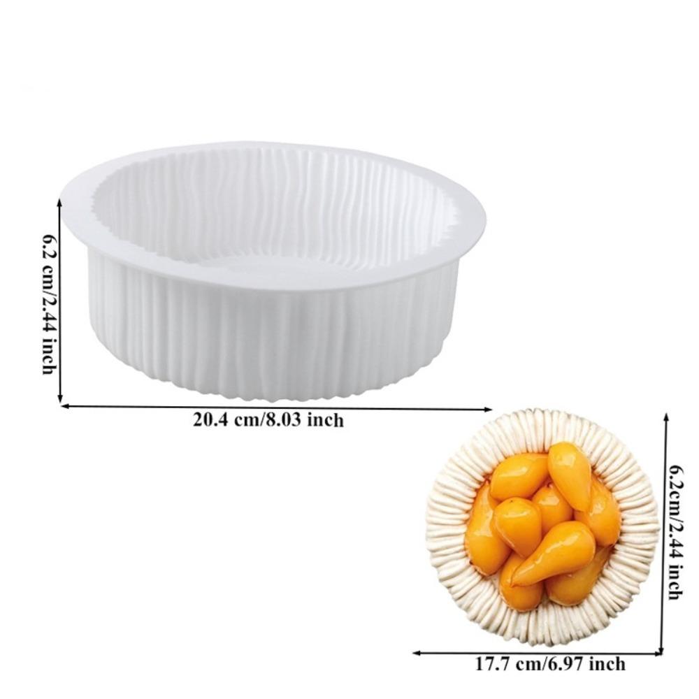 1/6 Cells Baking Cake Molds Food-Grade Silicone Pudding Mould High-quality Chocolate Mold