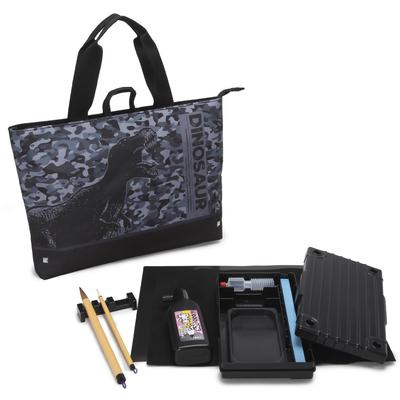 Moribe Creation Calligraphy Lesson Bag Dinosaur Set, Type, Design, MS-12-DI