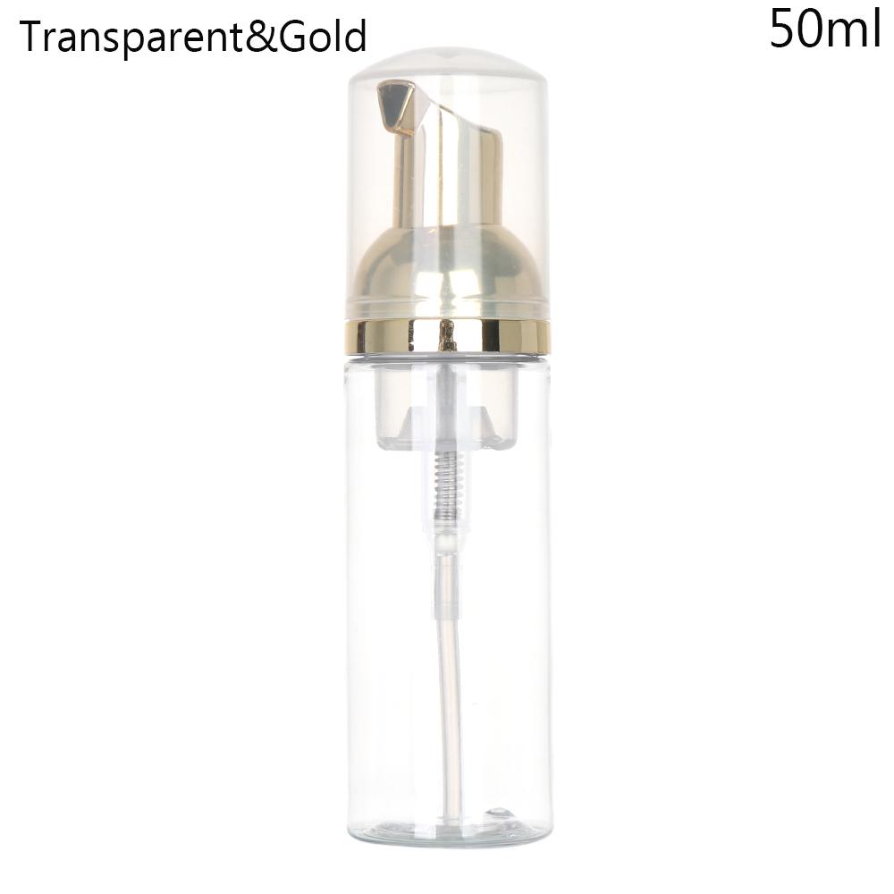 Plastic Foam Pump Bottle Foaming Bottle Empty Face Eyelashes Cosmetic Bottle Cleaner Soap Dispenser Foam Bottle Rose Gold