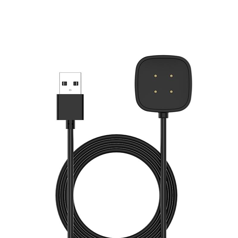 Ładowarka do smartwatcha dla Fitbit Sense 2 Watch Zamienny kabel do ładowania Adapter dla Fitbit Versa 3 4 USB Ładowarka do smartwatcha