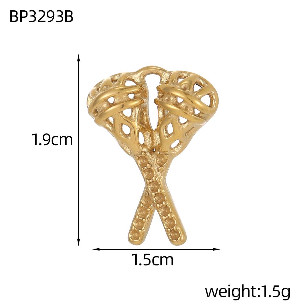 CARLIDANA Hot Sale Stainless Steel Charm Flower Moon Star Hamsa Evil Eye Necklace Inset Stone Pendants Women's DIY Jewelry